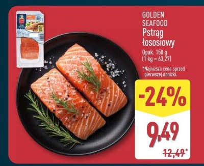 Pstrąg łososiowy  promocja w Aldi