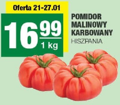 Pomidor malinowy karłowany Hiszpania SPAR promocja