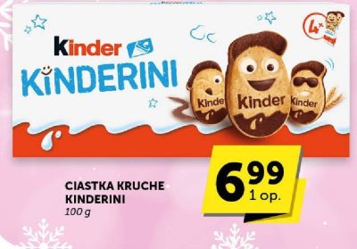 Ciastka kruche Kinderini promocja w Euro Sklep