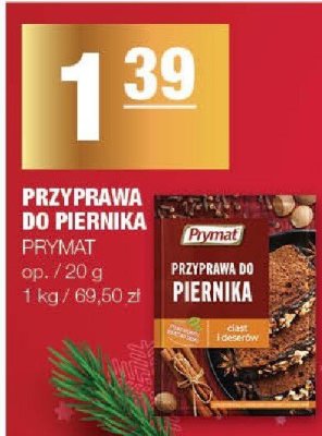 Przyprawa do piernika PRYMAT promocja w SPAR