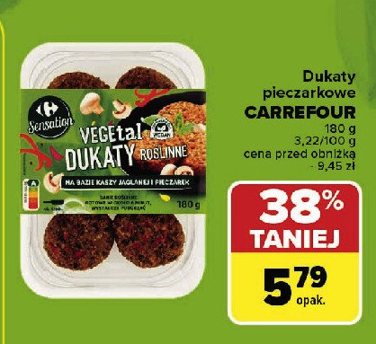 Dukaty z pieczarkami Carrefour sensation promocja w Carrefour