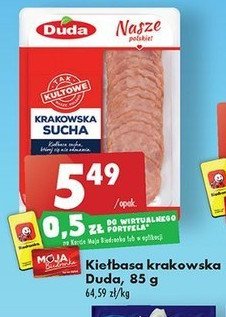 Kiełbasa krakowska sucha Silesia duda specialite nasze polskie! promocje