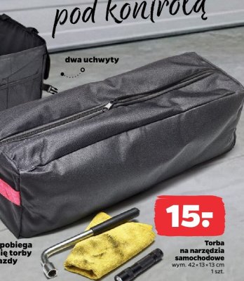 Torba na narzędzia samochodowe promocja w Netto