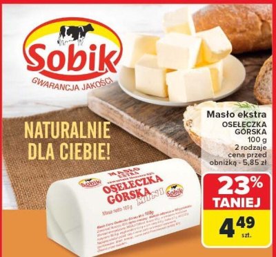 Mas艂o promocja w Carrefour