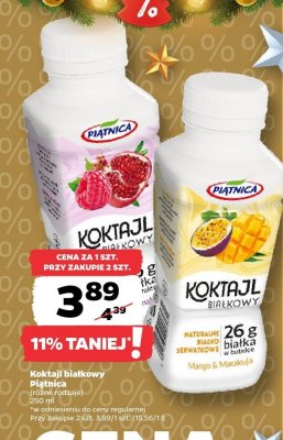 Koktajl białkowy promocja w Netto