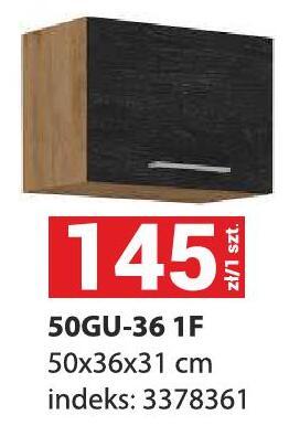 Szafka 50GU-36 1F 50x36x31 cm promocja w Merkury Market