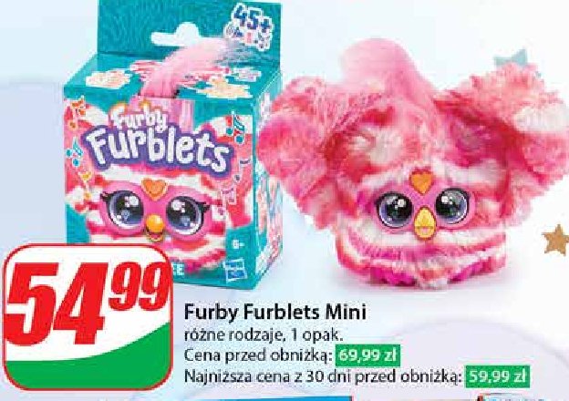 Zabawka furblets mini FURBY promocja w Dino