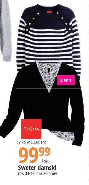 Sweter damski 34-48 Tissaia promocja