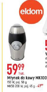 M艂ynek do kawy mk100s Eldom promocja