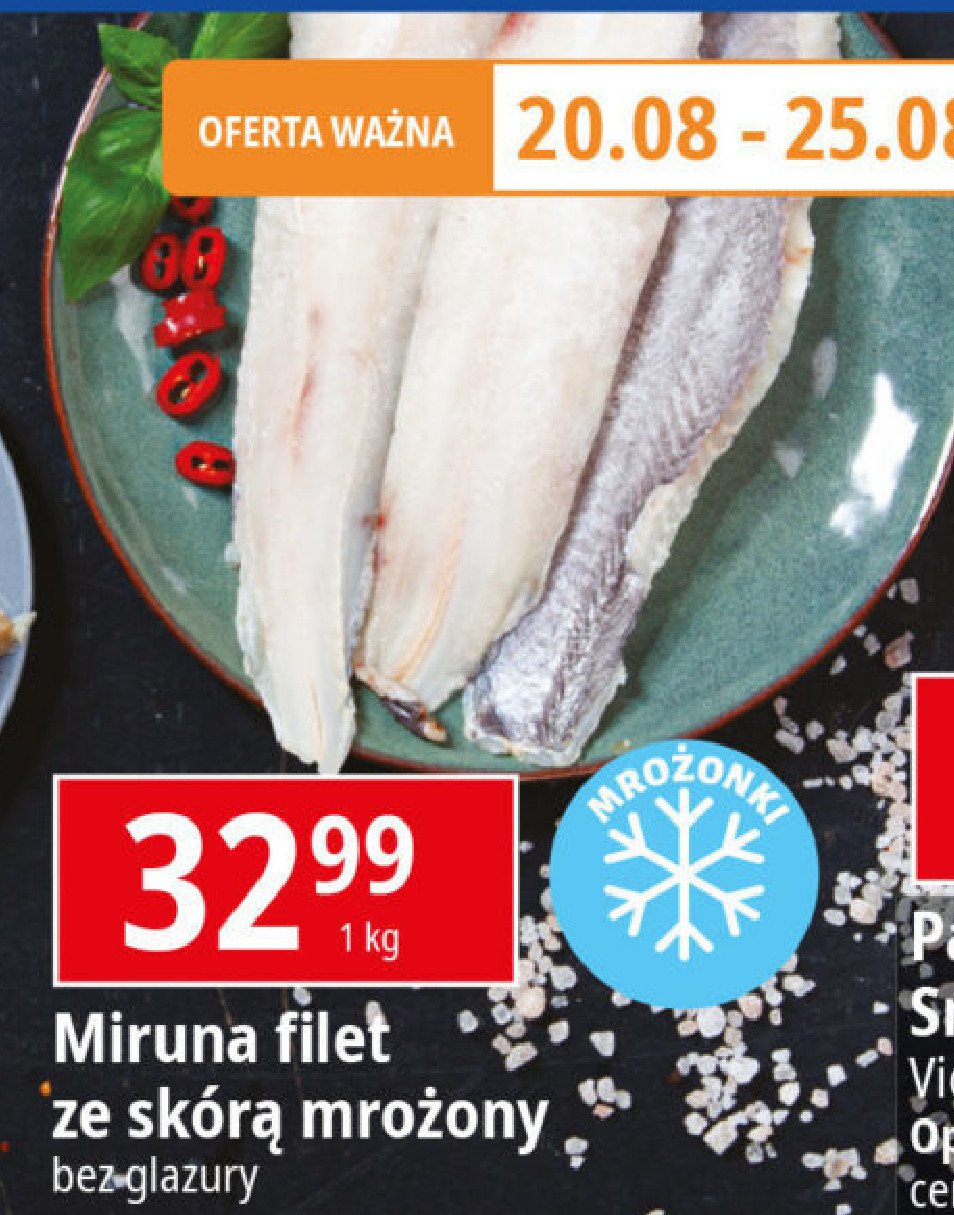 Miruna filet ze skórą promocja