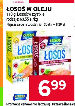 Łosoś z suszonymi pomidorami Łosoś ustka promocja w Stokrotka