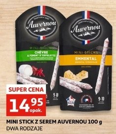 Minikiełbaski suche emmental AUVERNOU promocja