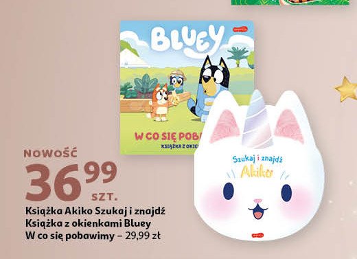 Książka bluey w co się pobawimy? promocja