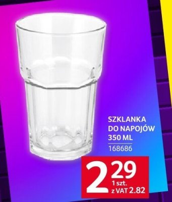 Szklanka DO NAPOJÓW 350 ML promocja w Selgros