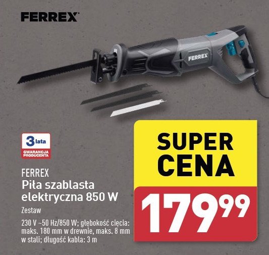 Piła szablasta 850w Ferrex promocja