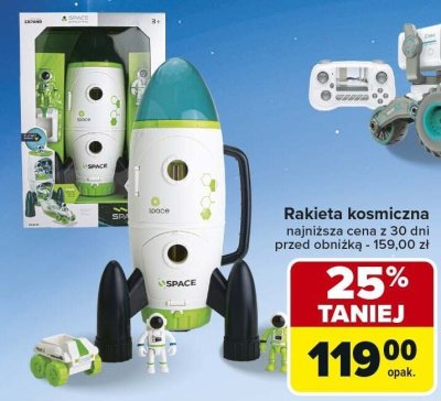 Pinata rakieta kosmiczna promocja w Carrefour