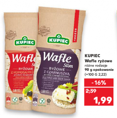 Wafle ryżowe z komosą ryżową Kupiec promocja