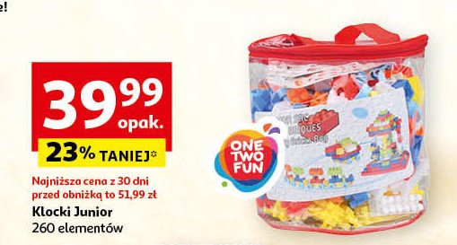 Klocki junior One two fun promocja