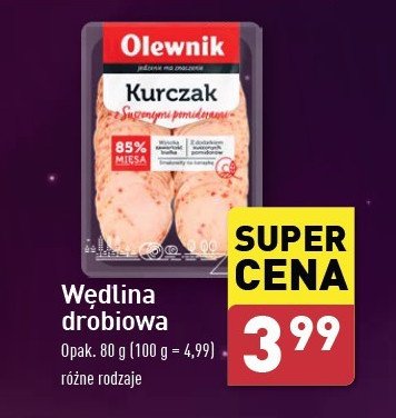 Kurczak z suszonymi pomidorami Olewnik promocja