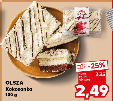 Ciasto kokosanka Olsza promocja