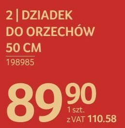 Dziadek do orzechów 50 cm promocja w Selgros