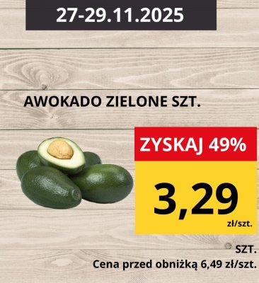Awokado zielone promocja w Supeco
