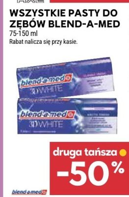 Pasta do zębów Blend-A-Med promocja w Stokrotka