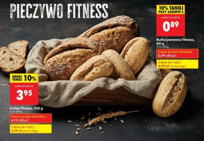 Chleb fitness promocja w Biedronka