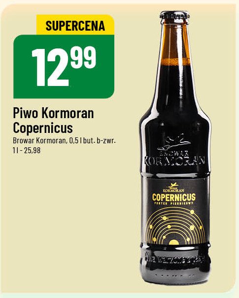 Piwo Kormoran copernicus promocja