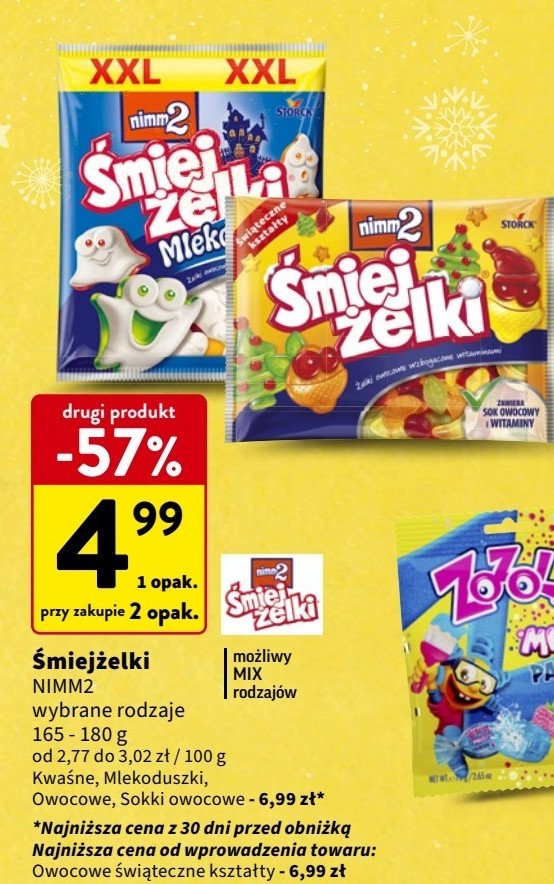 Żelki promocja w Intermarche