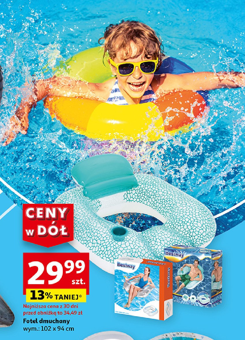 Fotel dmuchany Bestway promocja