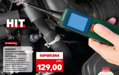 Samochodowy tester obwodów elektrycznych PSKT 30 A1 promocja w Kaufland