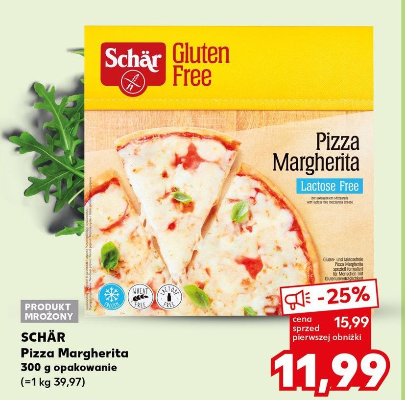 Pizza margherita Schar promocja