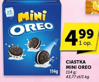 Ciastka Mini Oreo promocja w ABC