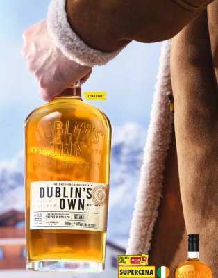 Whiskey Dublin's Own 40%, 700 ml promocja w Biedronka