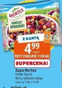 Zupa Hortex Polski Ogród promocja w Leclerc