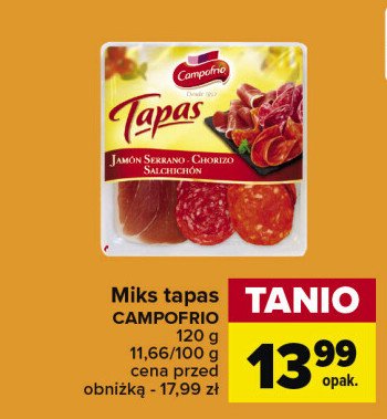 Tapas hiszpańskie Campofrio promocja