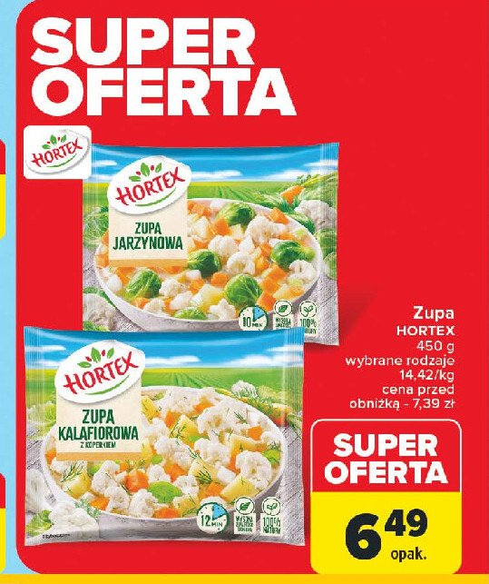 Zupa jarzynowa Hortex promocja