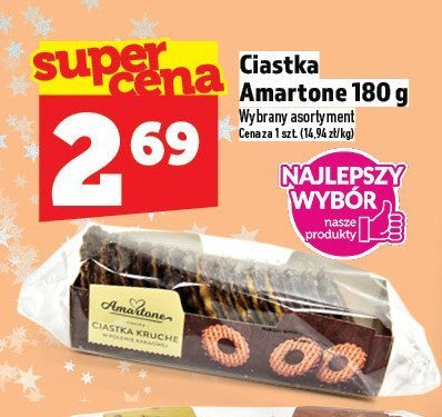 Ciastka Amartone 180 g promocja w TOPAZ