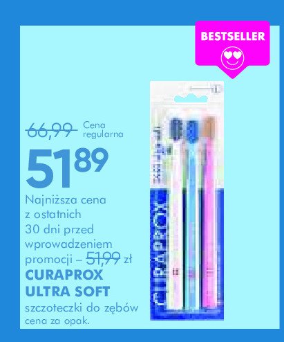 Szczoteczka do zębów 5460 ultra soft Curaprox promocja