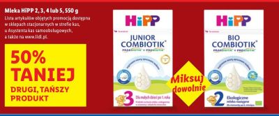 Mleko Combiotik 4 promocja w Lidl
