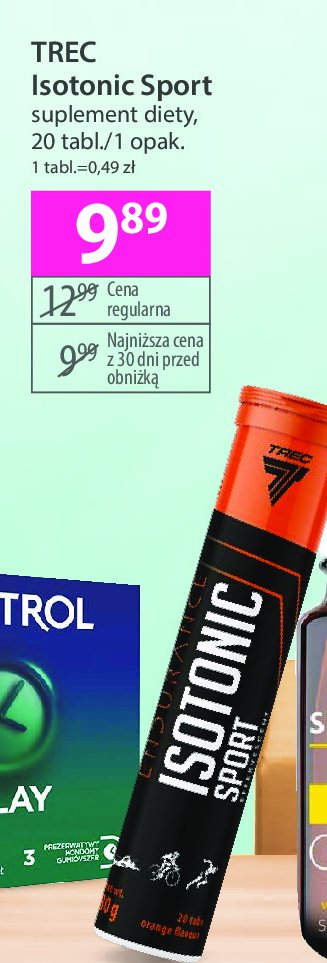 Tabletki isotonic sport promocja