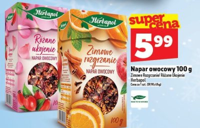 Napar owocowy Herbapol 100 g promocja w TOPAZ