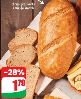 Chleb pszenno-żytni polski promocja w Dino