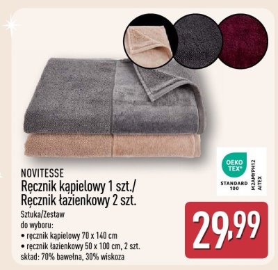 Ręcznik łazienkowy 2 szt. promocja w Aldi