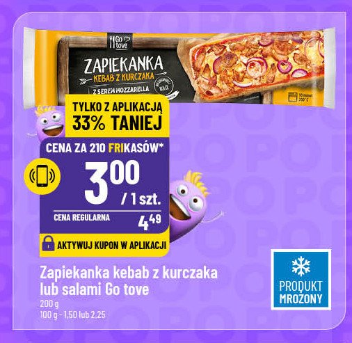 Zapiekanka kebab z kurczaka Gotove promocja