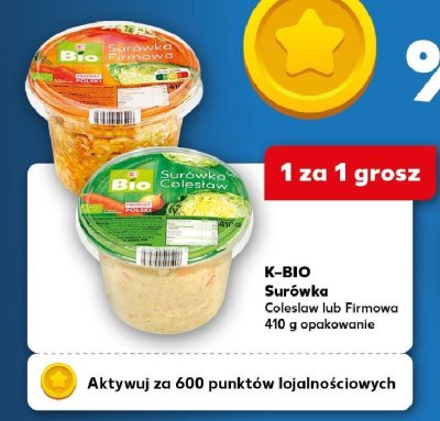 Surówka Colesław lub Firmowa K-Bio promocja w Kaufland