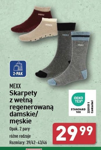 Skarpety męskie rozm. 43-46 Mexx promocja