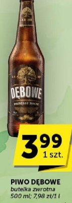 Piwo Dębowe promocja w Euro Sklep