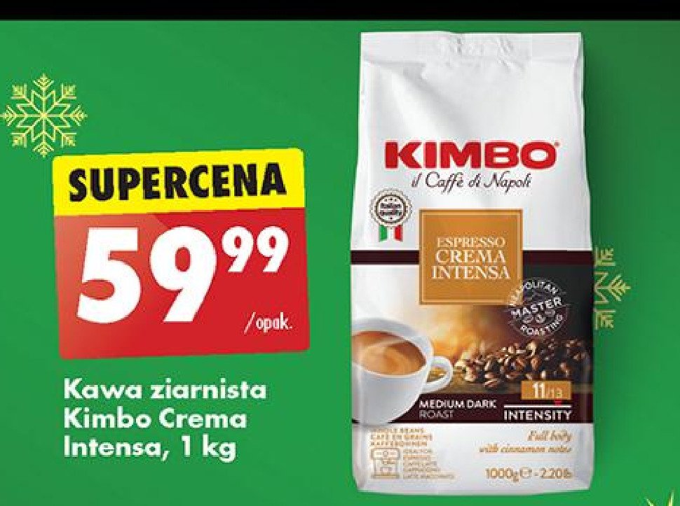 Kawa Kimbo espresso crema intensa promocja